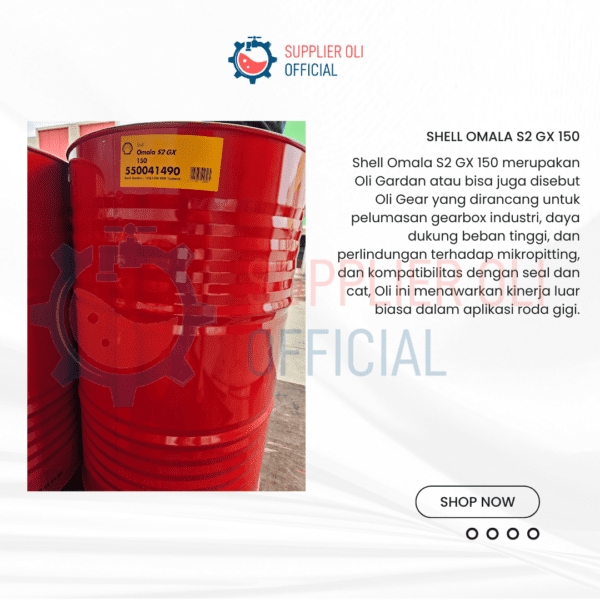 Shell Omala S2 GX 150 209L
