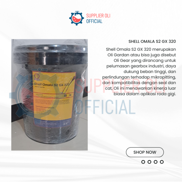 SHELL OMALA S2 GX 320 209L