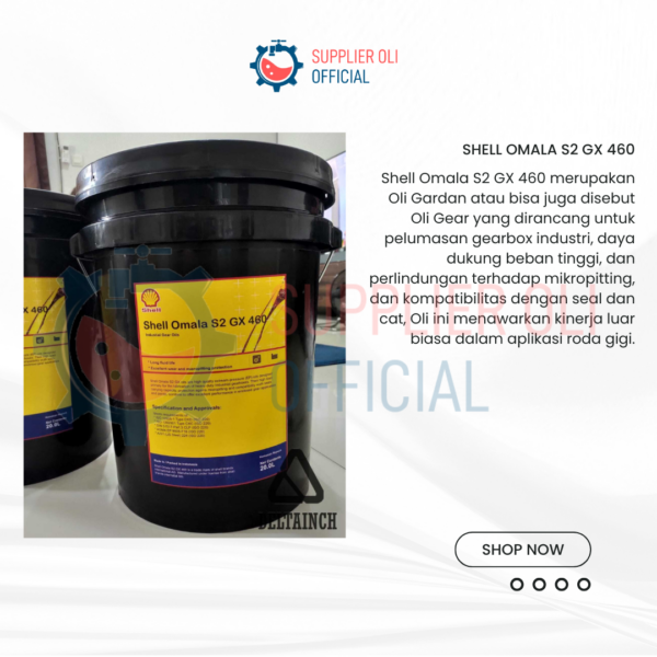 SHELL OMALA S2 GX 460 20L