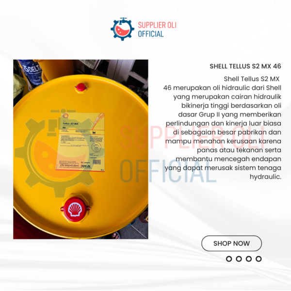 Shell Tellus S2 MX 46 209L